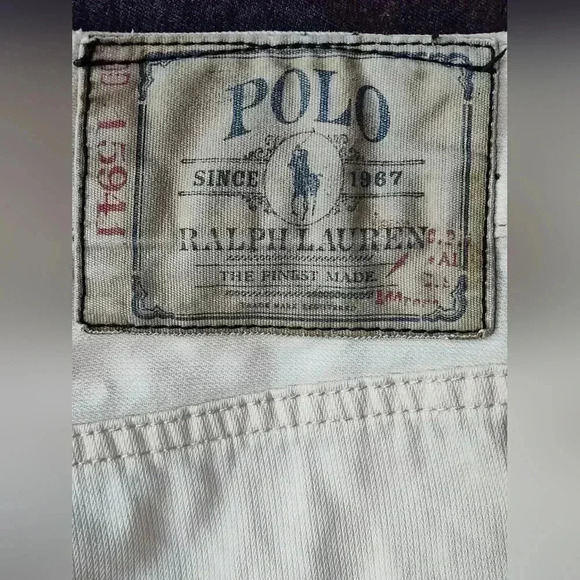 Polo Ralph Lauren 650 Straight Off White Khaki Chinos | Size 34/32 - Picture 4 of 9